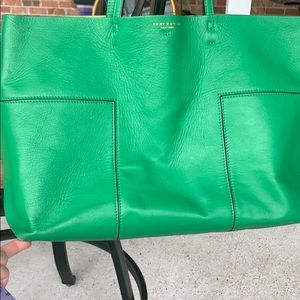 Tory Burch Tote bag with extra TB pouch